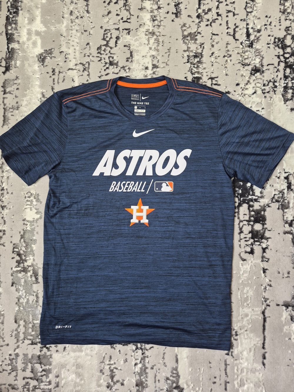 New Era Houston Astros Nike Navy Authentic Collection Velocity Dri-FIT T-shirt M